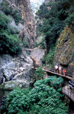 Gorges du Mondony à Amélie Les Bains